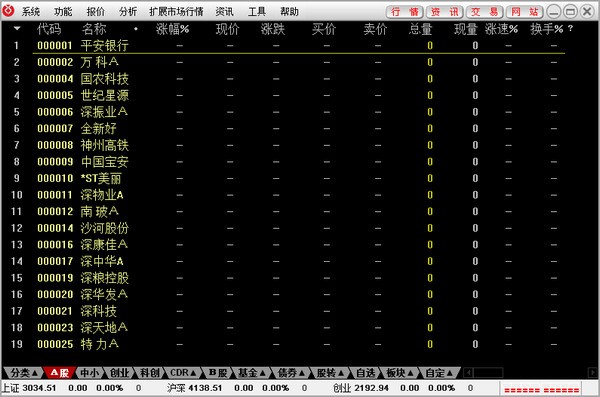 浙商证券通达信快捷键_浙商证券天网2026下载_通达信软件功能设置